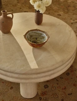 Brittny Round Coffee Table by Button Atelier x Co.House Designs
