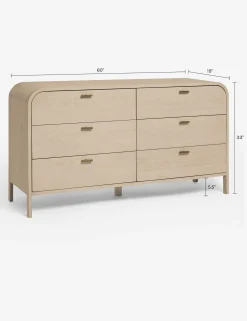 Brooke 6-Drawer Dresser