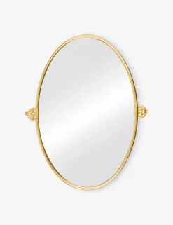Caferro Oval Mirror