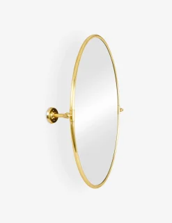 Caferro Oval Mirror