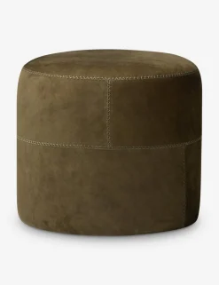 Camino Round Ottoman by Amber Lewis x Four Hands