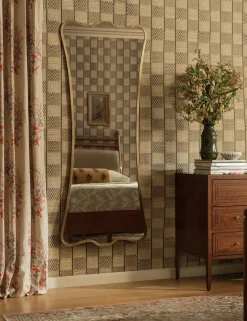 Campden Pleated Linen Curtain Panel by Heidi Caillier