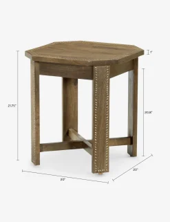 Cantu Side Table by Amber Lewis x Four Hands