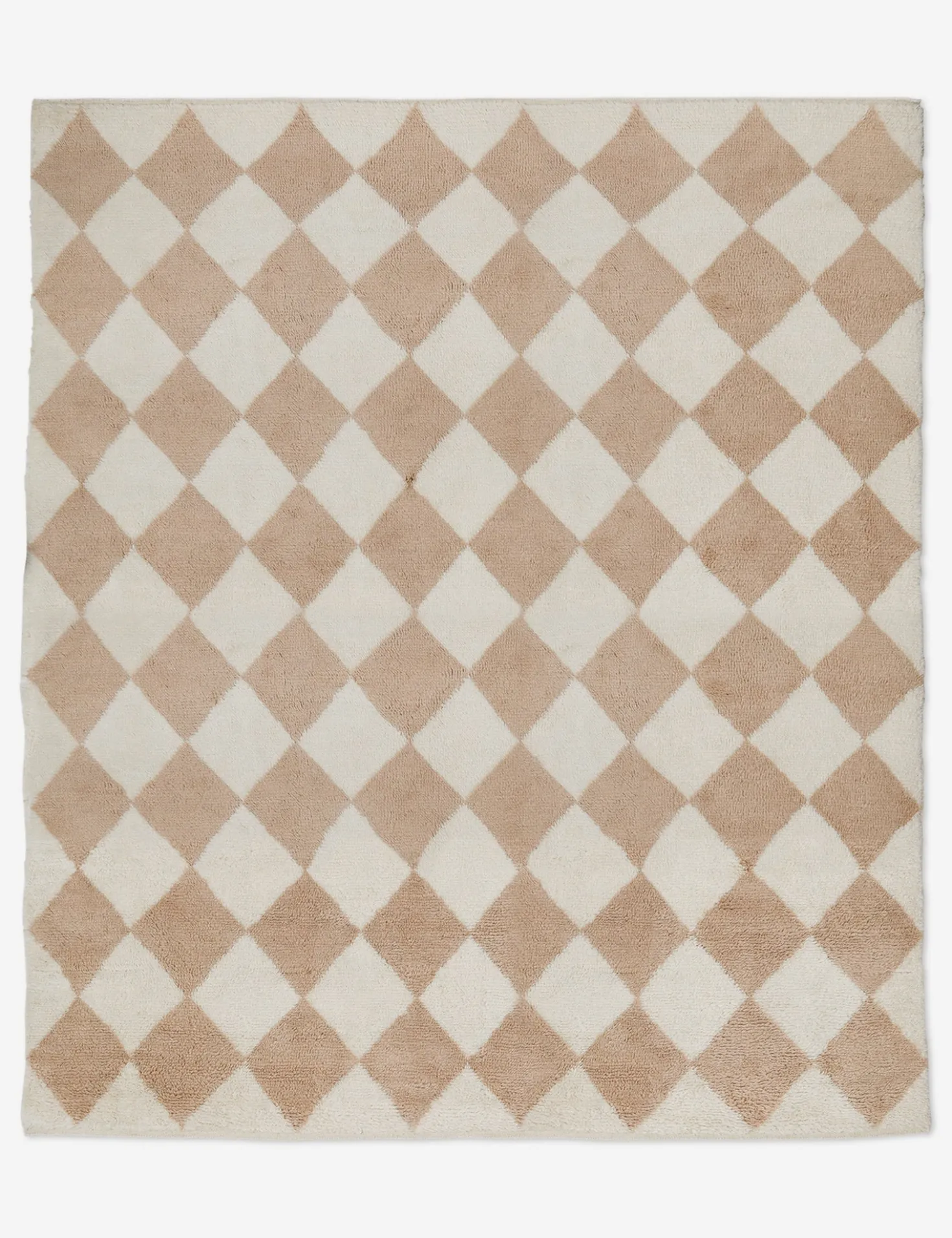 Cariad Hand-Knotted Wool Moroccan Shag Rug