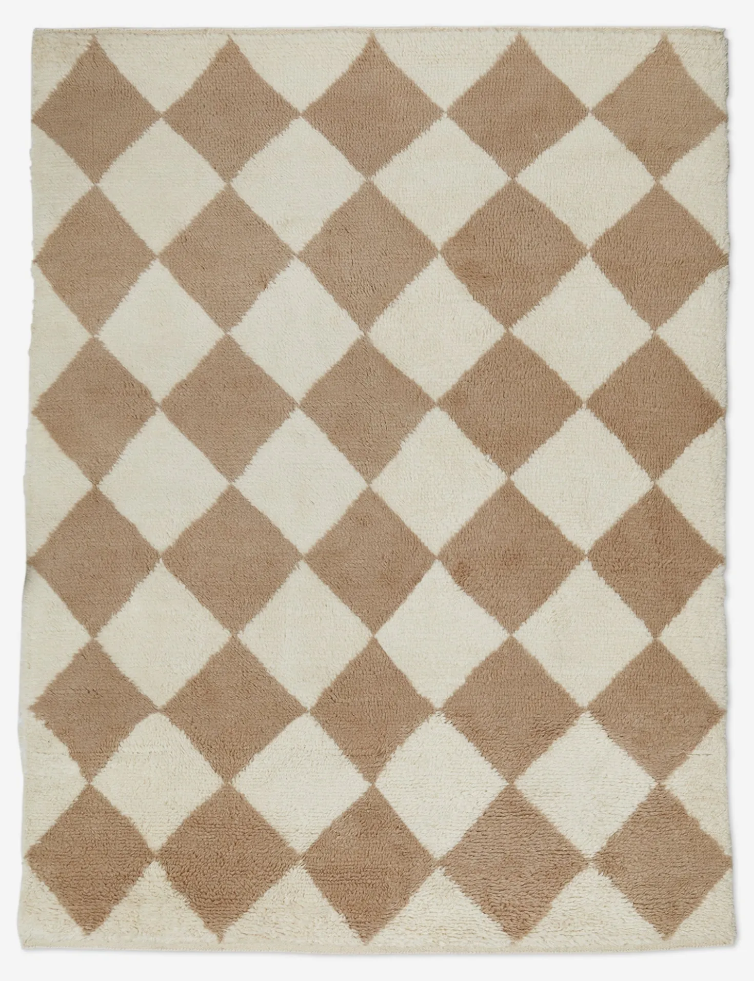 Cariad Hand-Knotted Wool Moroccan Shag Rug