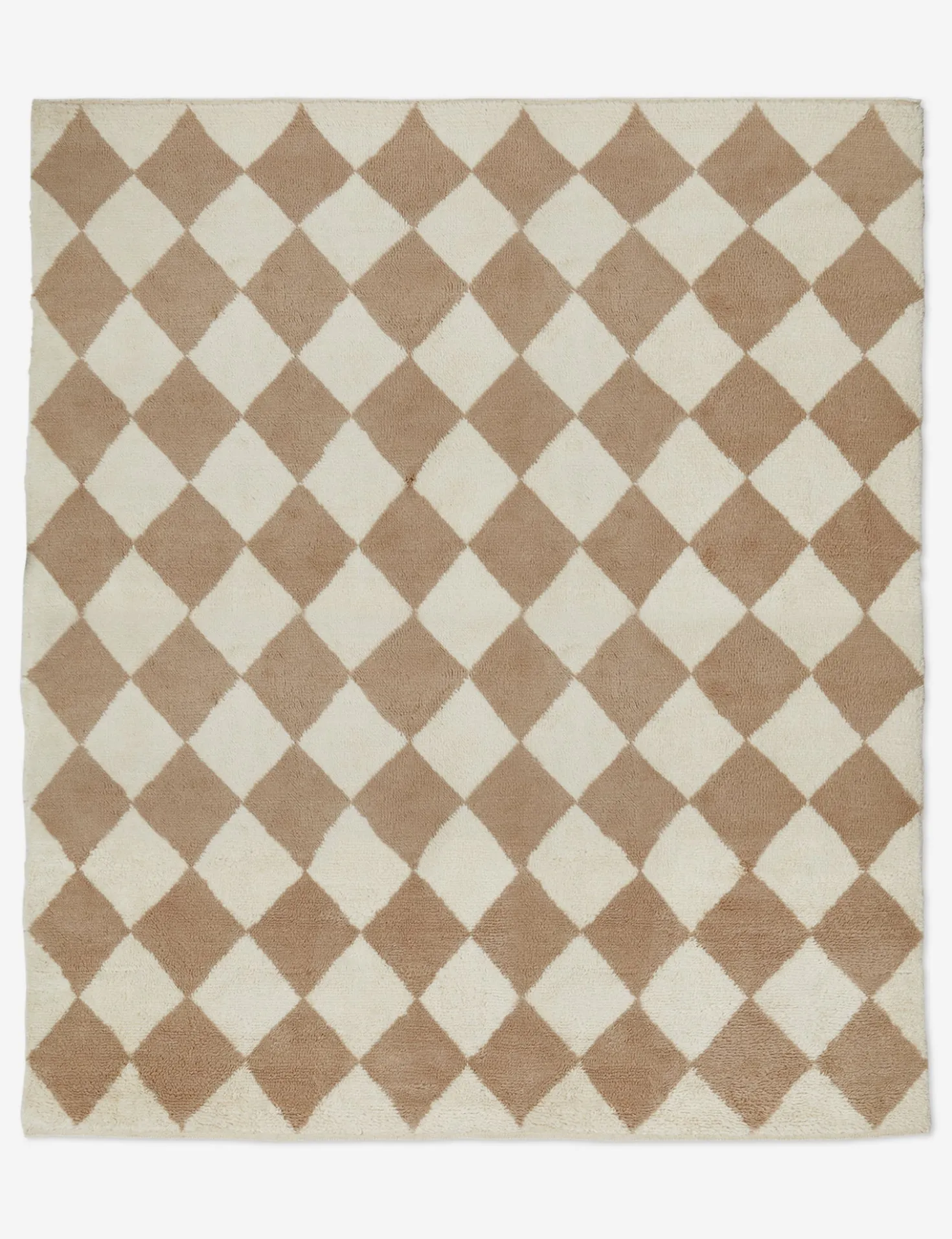 Cariad Hand-Knotted Wool Moroccan Shag Rug