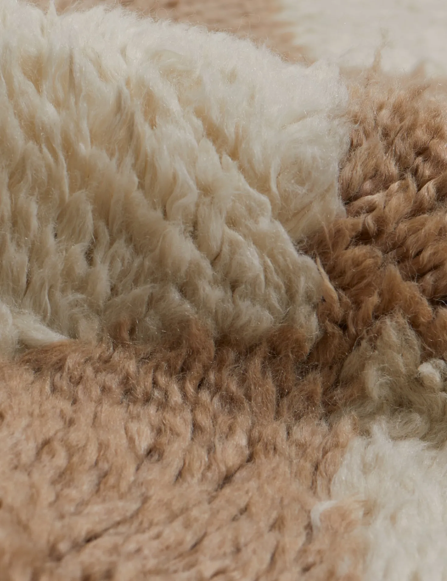 Cariad Hand-Knotted Wool Moroccan Shag Rug
