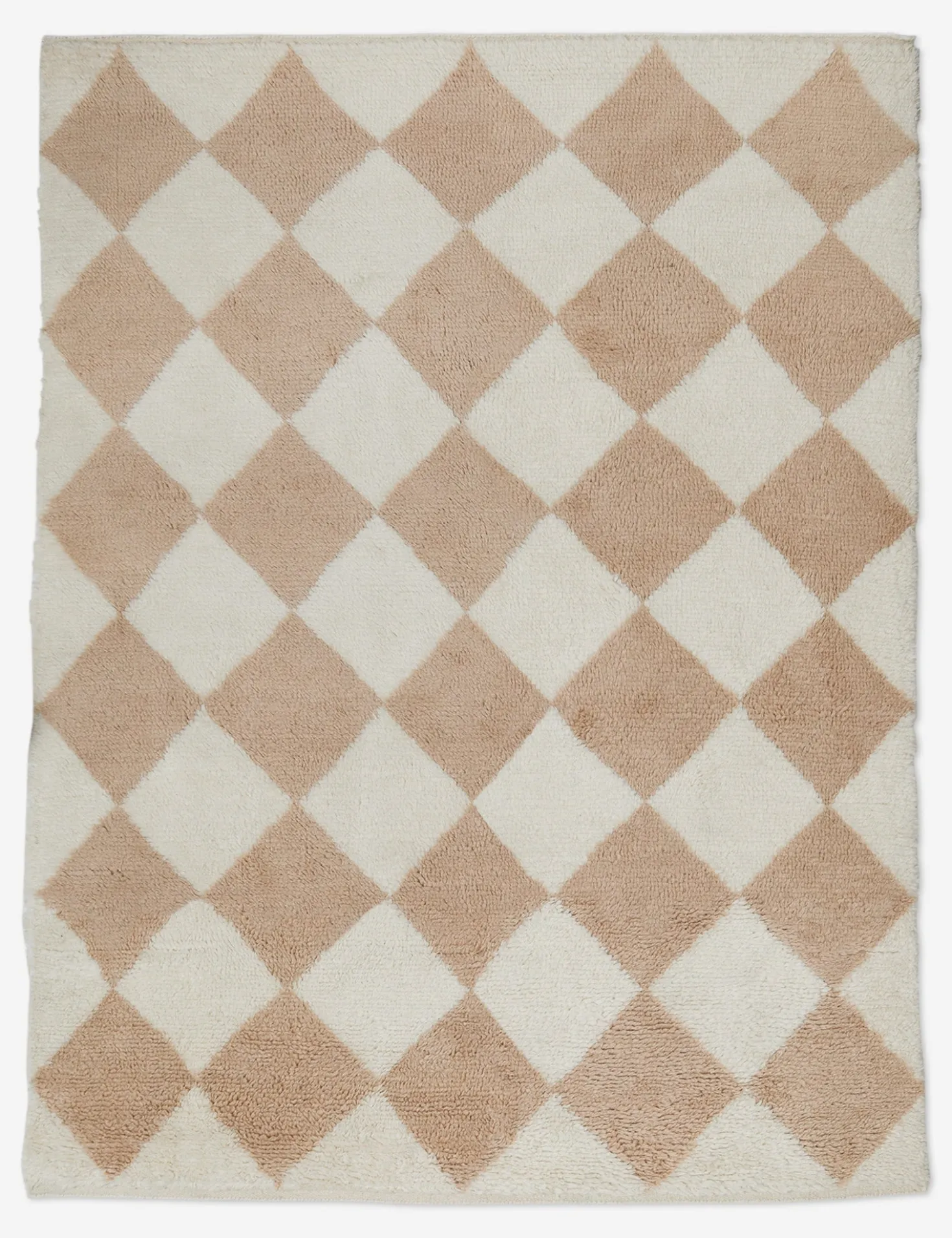 Cariad Hand-Knotted Wool Moroccan Shag Rug