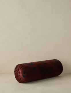 Carmine Velvet Pillow