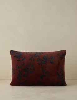 Carmine Velvet Pillow