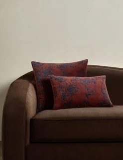 Carmine Velvet Pillow