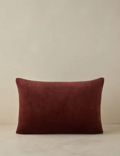 Carmine Velvet Pillow