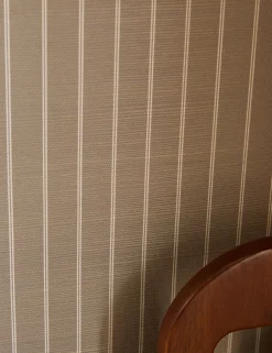 Carnegie Stripe Grasscloth Wallpaper