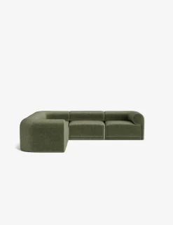 Carson Modular Armed Corner Sectional Sofa