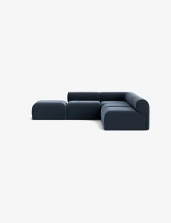 Carson Modular Sectional Sofa with Ottoman