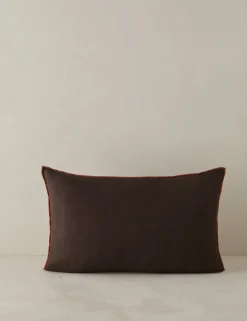 Carys Contrast Linen Pillow