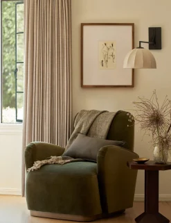 Carys Contrast Linen Pillow