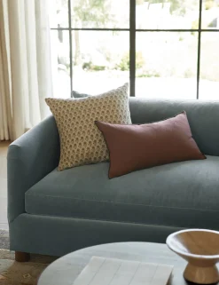 Carys Contrast Linen Pillow