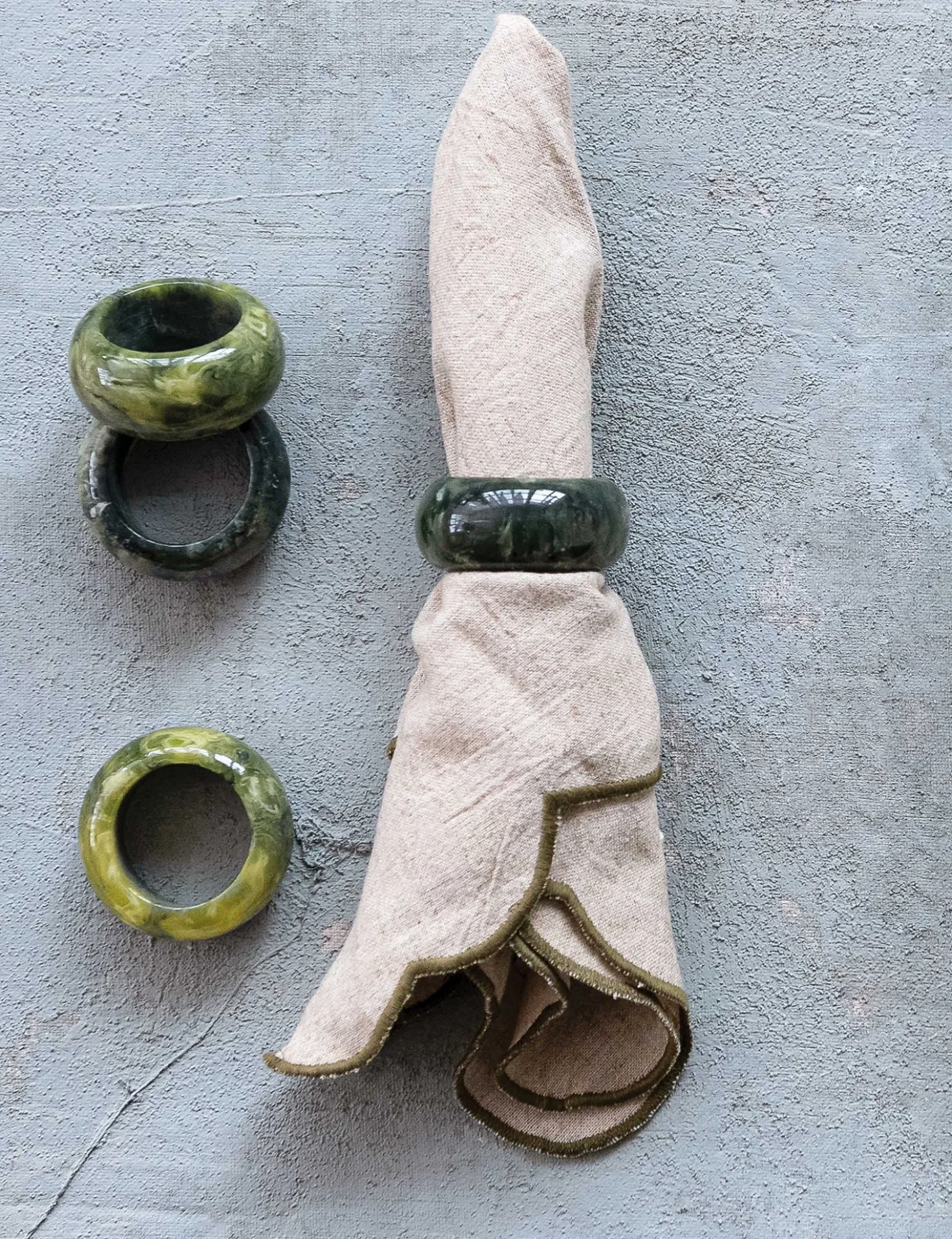Celestine Napkin Rings (Set of 4)