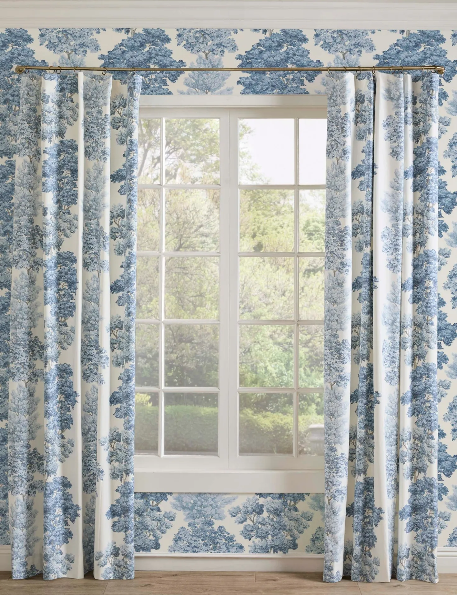 Central Park Curtain Panel by Scalamandre