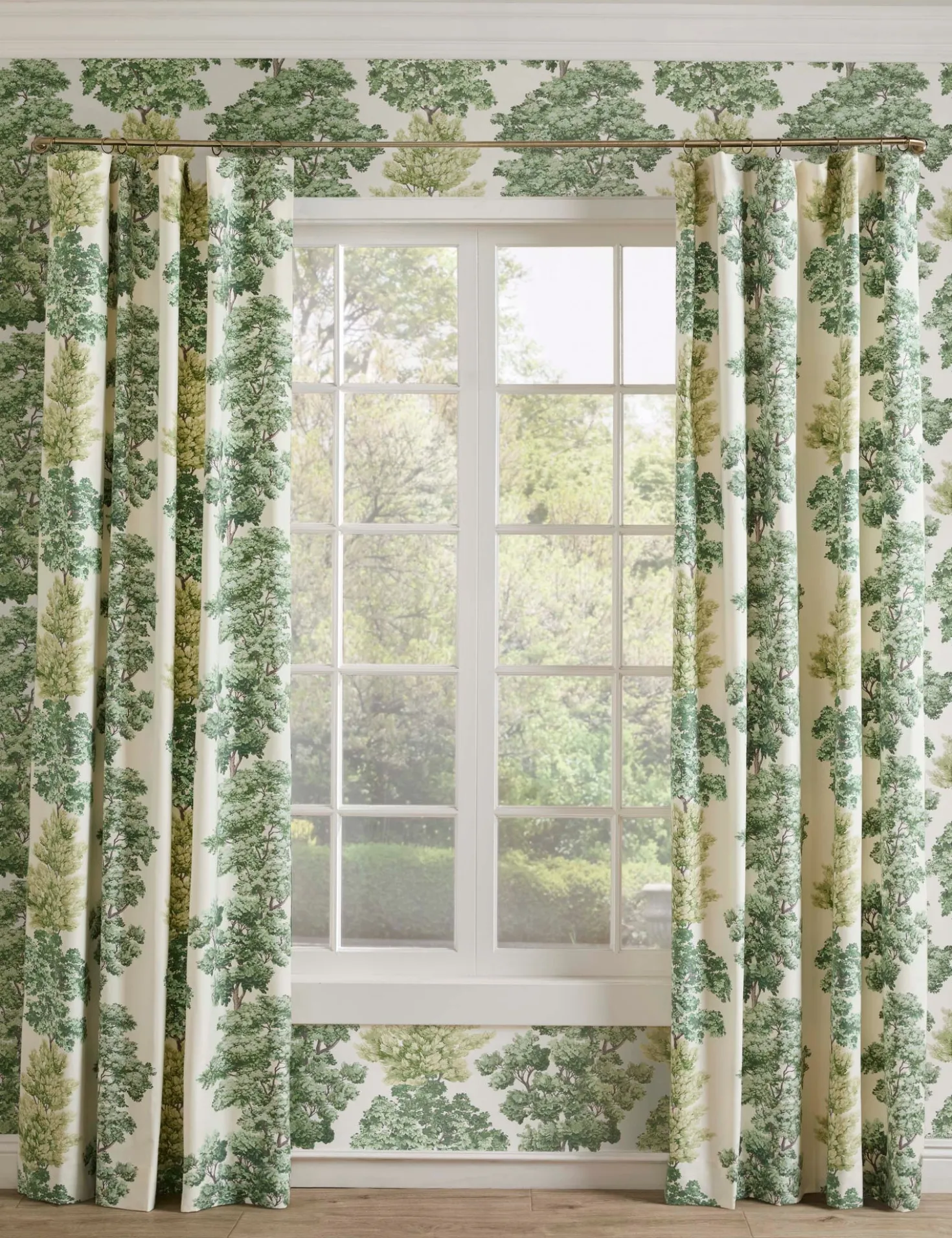 Central Park Curtain Panel by Scalamandre