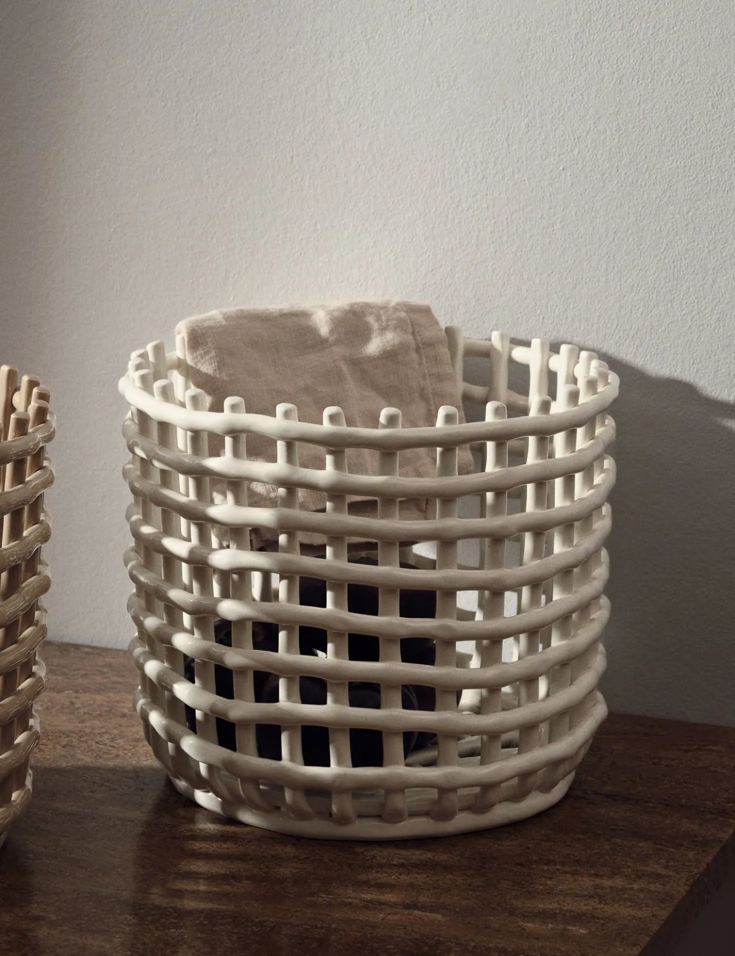 Ceramic Basket by Ferm Living