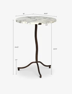Cerrito Round Side Table