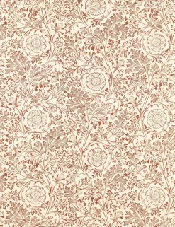 Chamomile Linen Blend Fabric by Morris & Co.