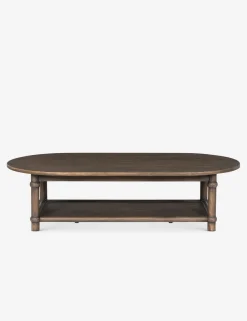 Charnes Oval Coffee Table by Amber Lewis x Four Hands