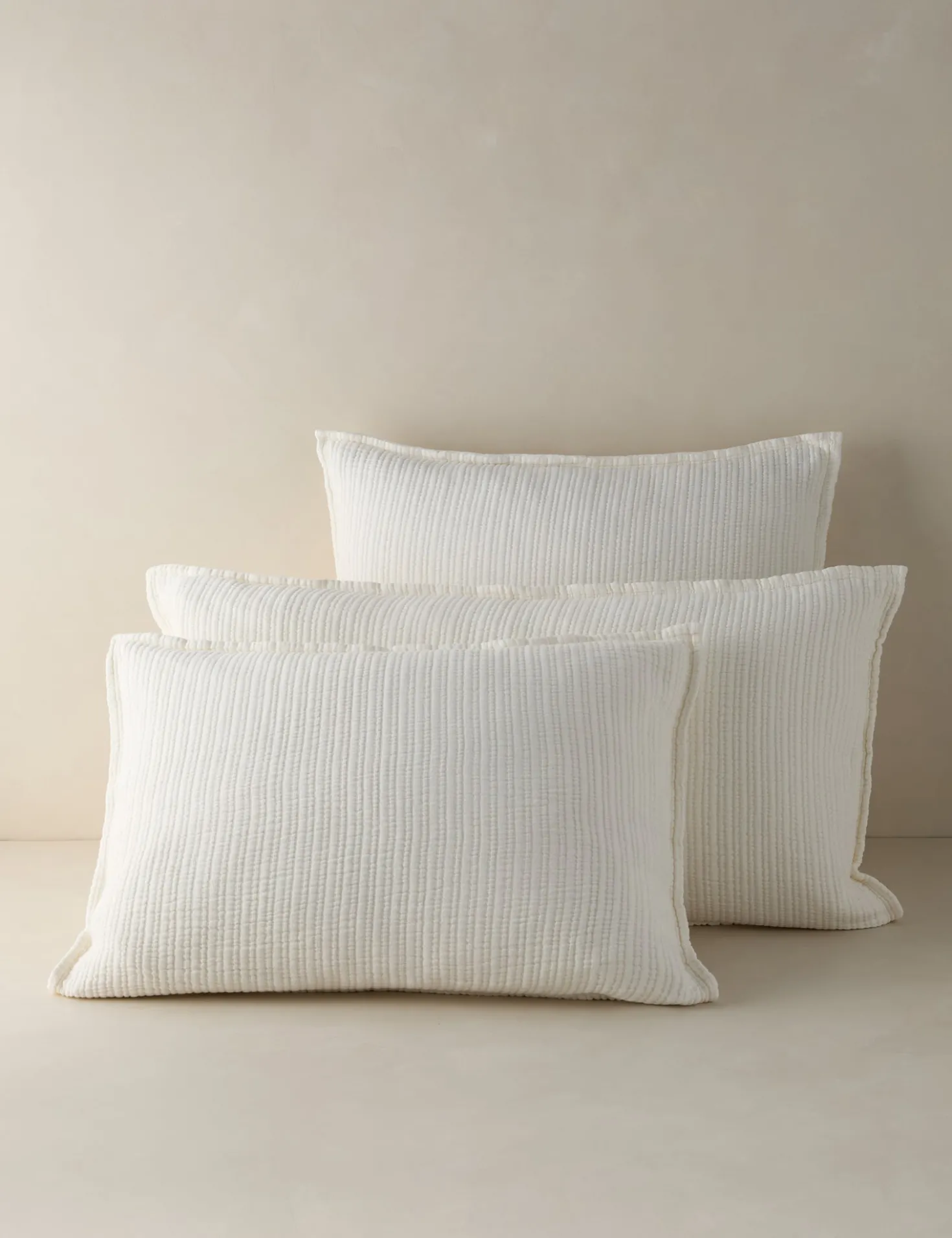 Chatham Cotton Matelasse Euro Sham by Pom Pom at Home