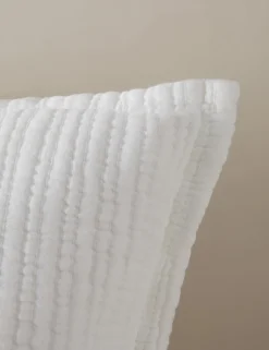 Chatham Cotton Matelasse Euro Sham by Pom Pom at Home