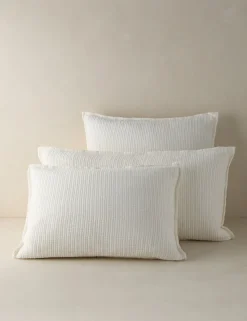Chatham Cotton Matelasse Sham by Pom Pom at Home