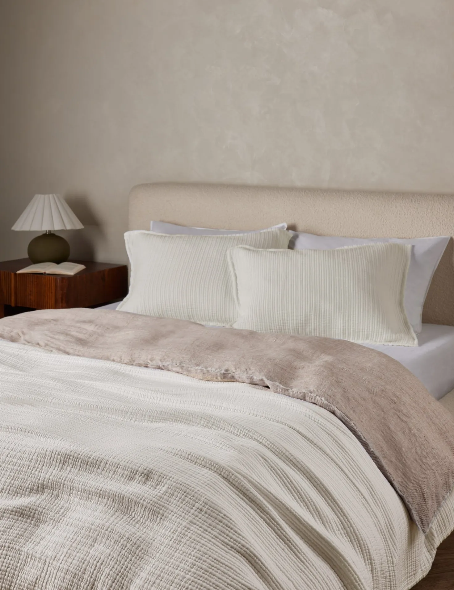 Chatham Cotton Matelasse Coverlet by Pom Pom at Home