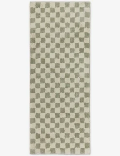 Checkerboard Bath Mat by Sarah Sherman Samuel