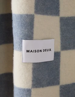 Checkerboard Throw by Maison Deux