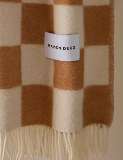 Checkerboard Throw by Maison Deux