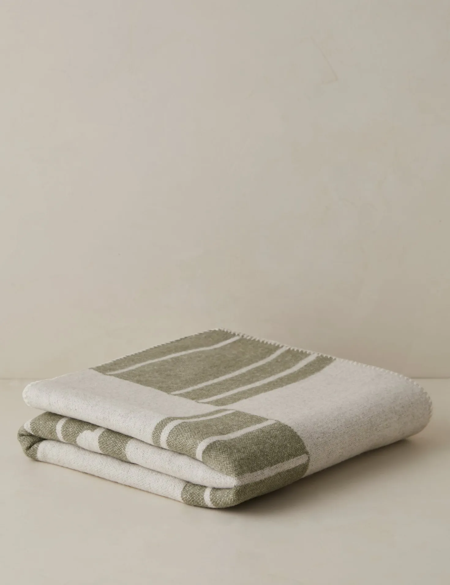 Checkered Reversible Wool Throw by Sarah Sherman Samuel