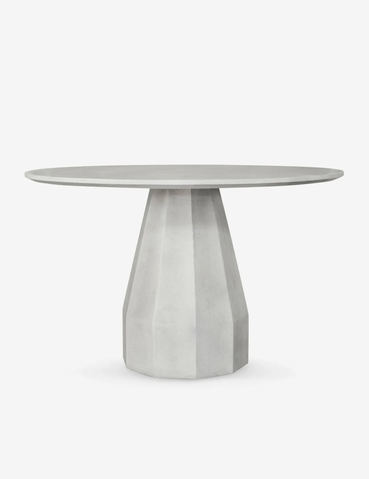 Chrysanthe Indoor / Outdoor Round Dining Table