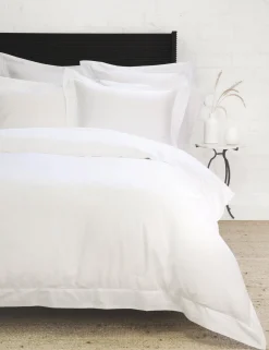 Classico Hemstitch Cotton Sateen Sham by Pom Pom at Home