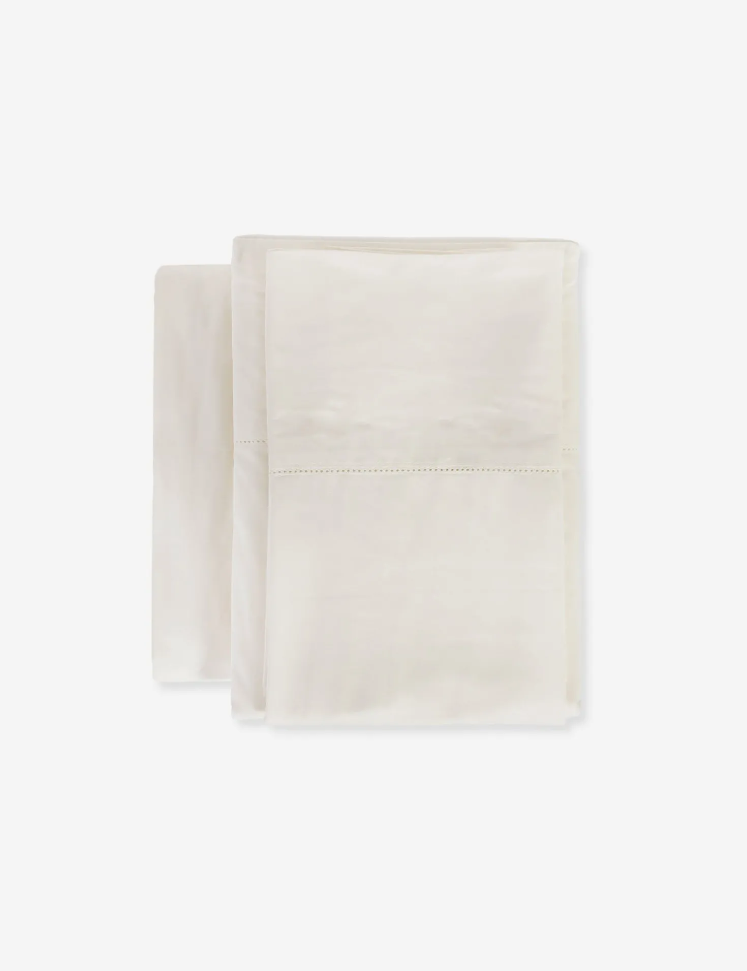Classico Hemstitch Cotton Sateen Sheet Set by Pom Pom at Home
