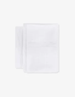 Classico Hemstitch Cotton Sateen Sheet Set by Pom Pom at Home