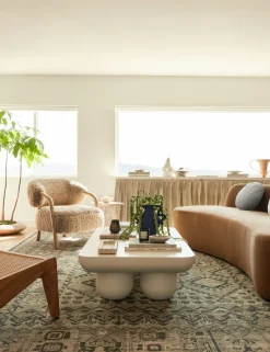 Clouded Rectangle Coffee Table by Sarah Sherman Samuel