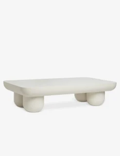 Clouded Rectangle Coffee Table by Sarah Sherman Samuel