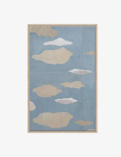 Cloudscape Triptych Print by Paule Marrot