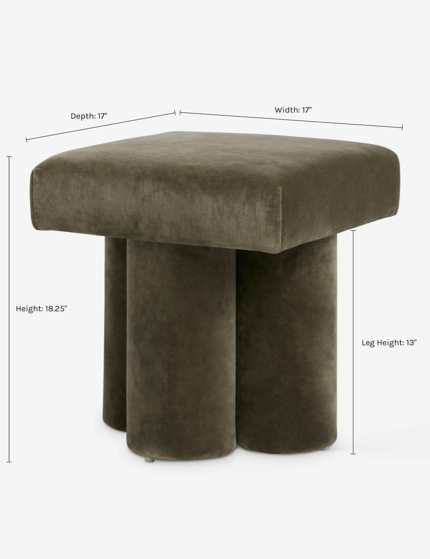 Clover Stool by Sarah Sherman Samuel