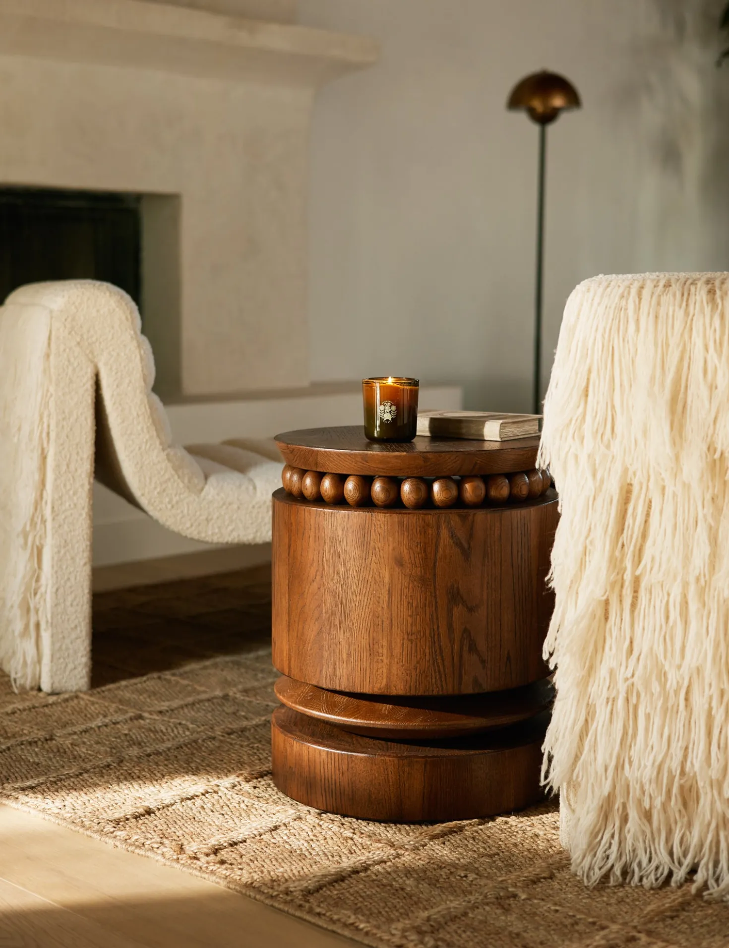Coco Round Side Table by Carly Cushnie