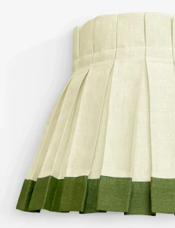 Color Block Classic Box Pleat Lampshade by Cielle Home