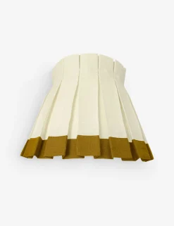 Color Block Classic Box Pleat Lampshade by Cielle Home