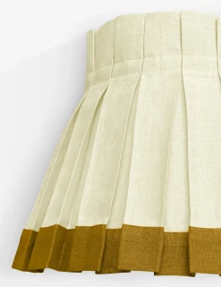 Color Block Classic Box Pleat Lampshade by Cielle Home