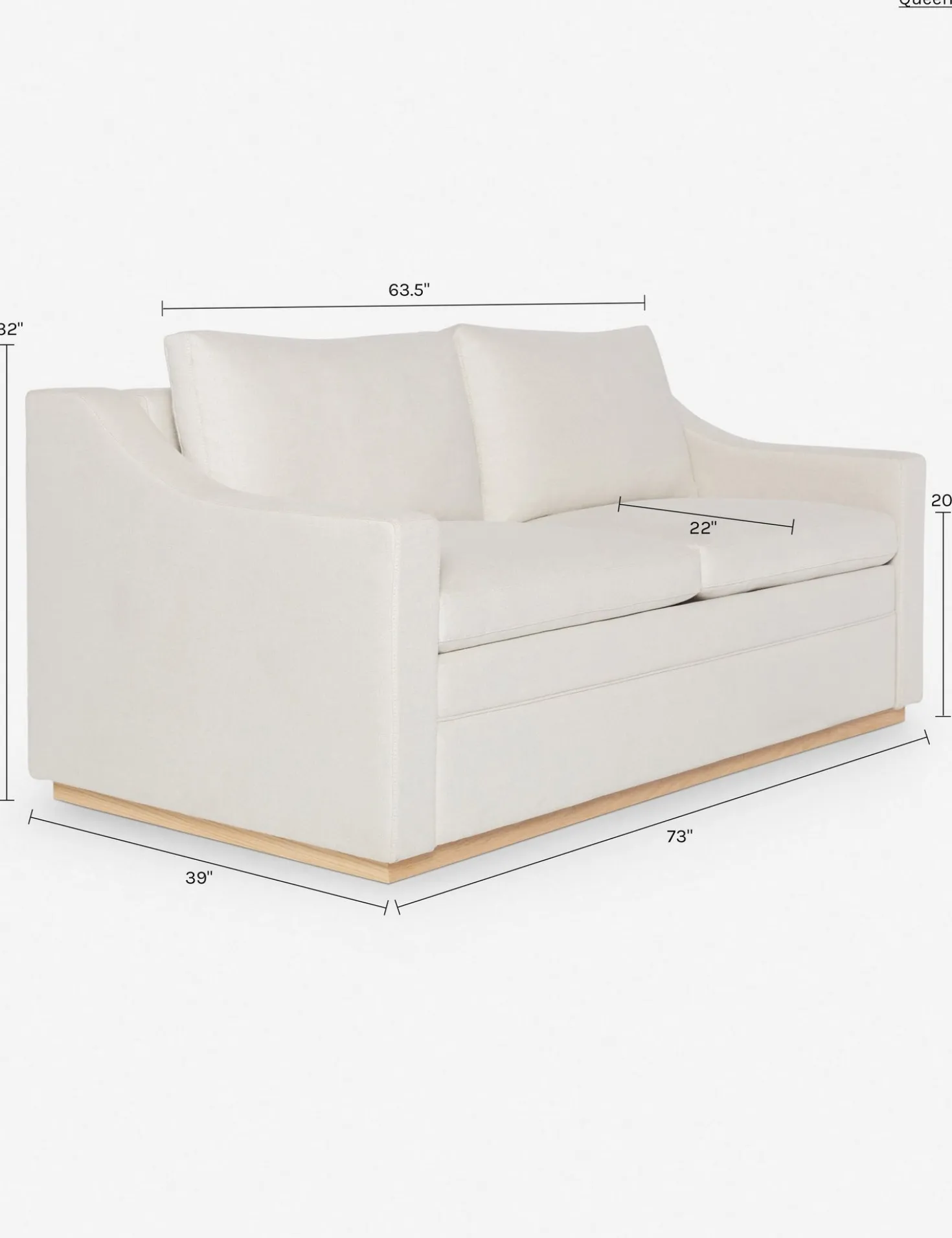 Coniston Sleeper Sofa by Ginny Macdonald